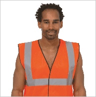 Uneek UC801 Hi Viz Vest Orange